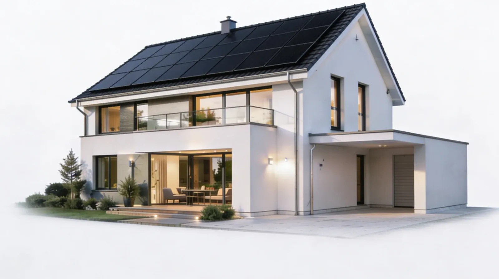 Einfamilienhaus mit Photovoltaikanlage – langfristig von Heizma betreut
