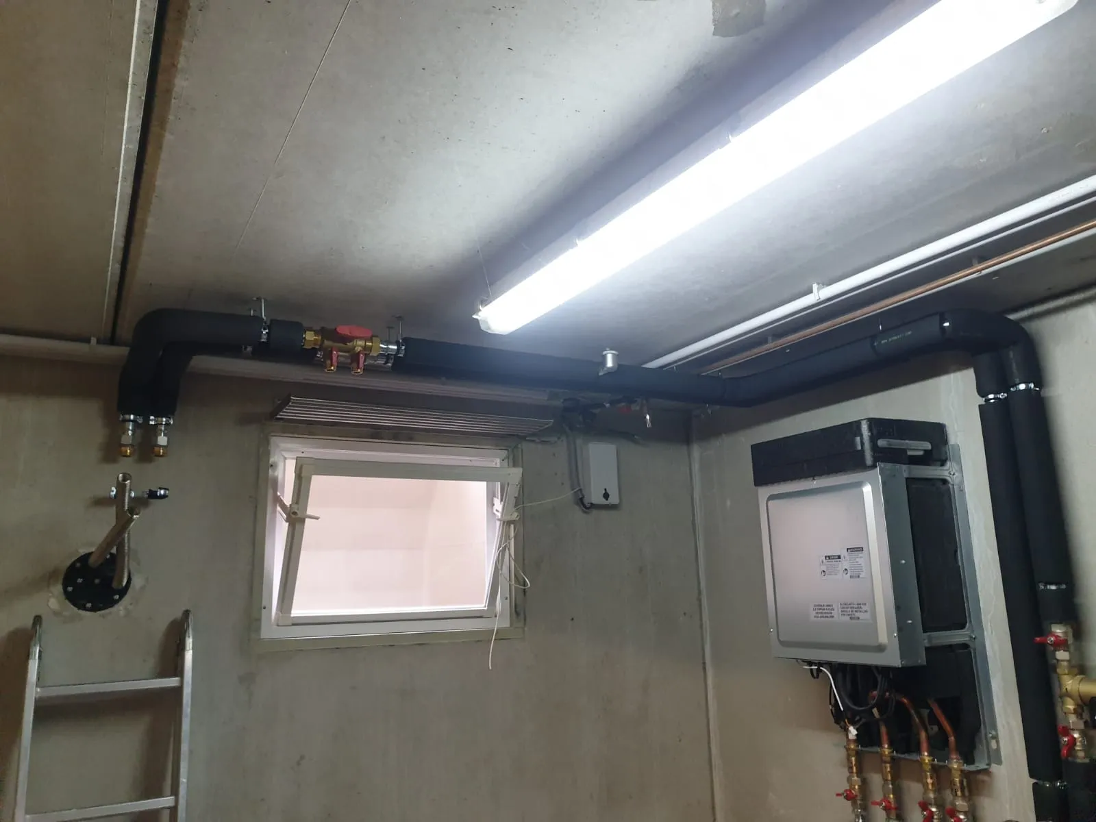 Wärmepumpen-Installation LG Therma V bei Familie Berger