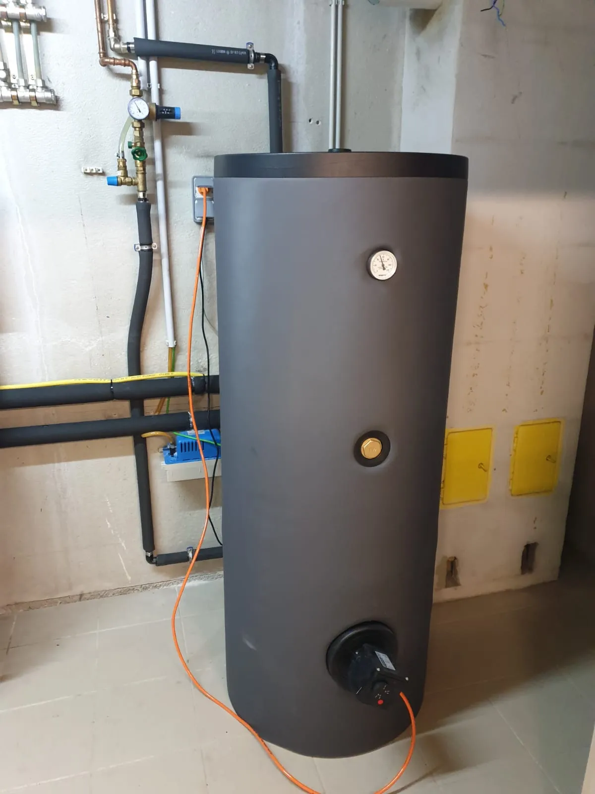 Wärmepumpen-Installation LG Therma V bei Familie Berger