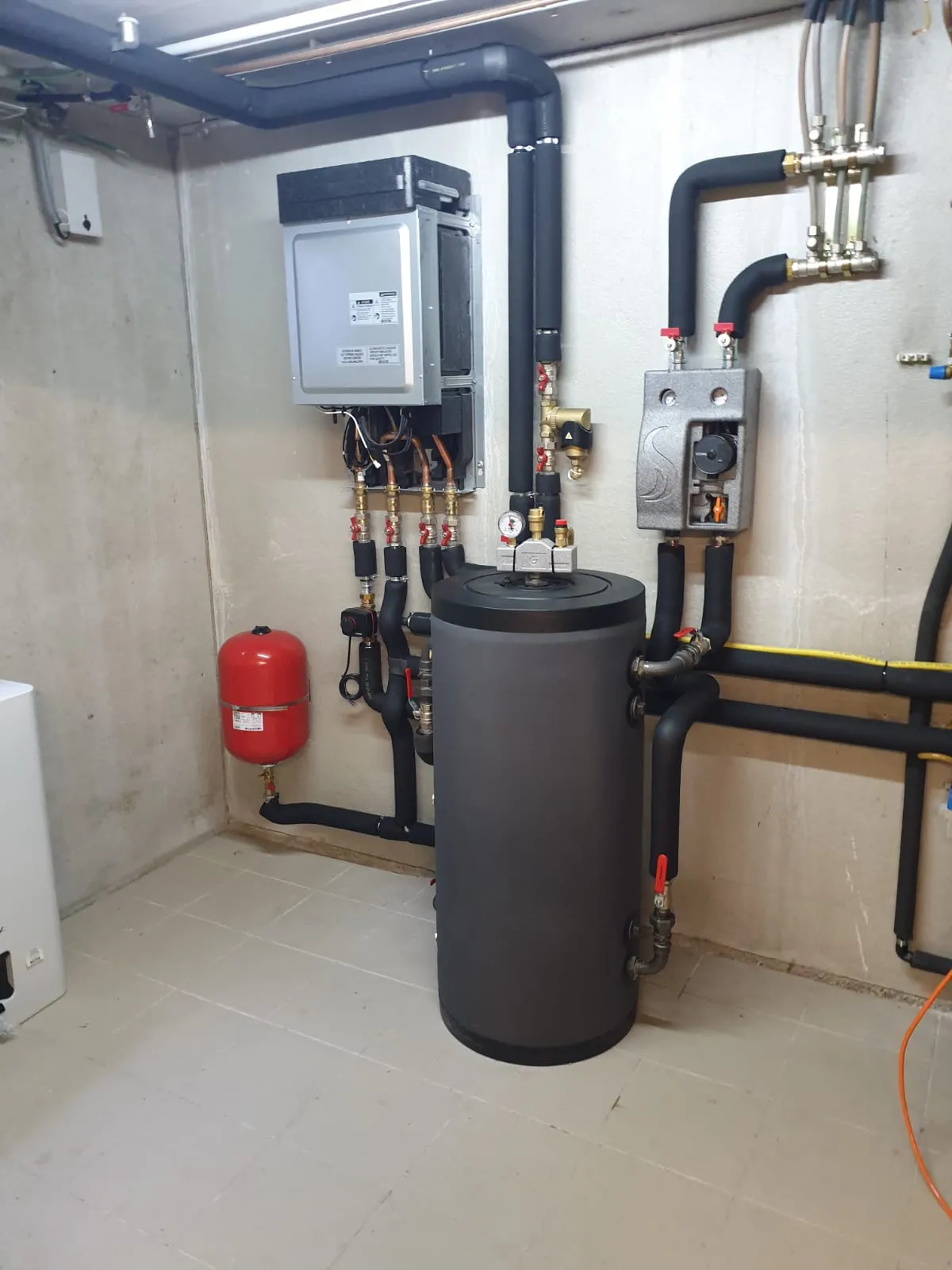 Wärmepumpen-Installation LG Therma V bei Familie Berger