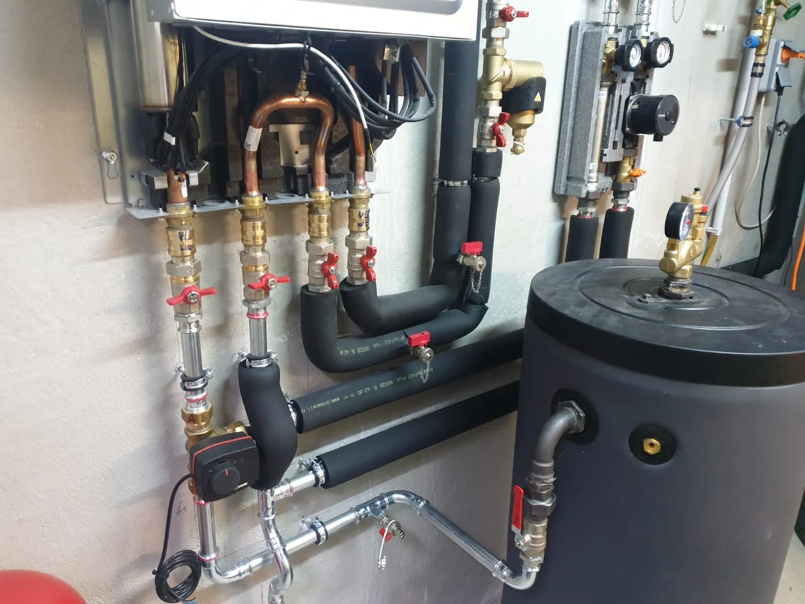 Wärmepumpen-Installation LG Therma V bei Familie Berger