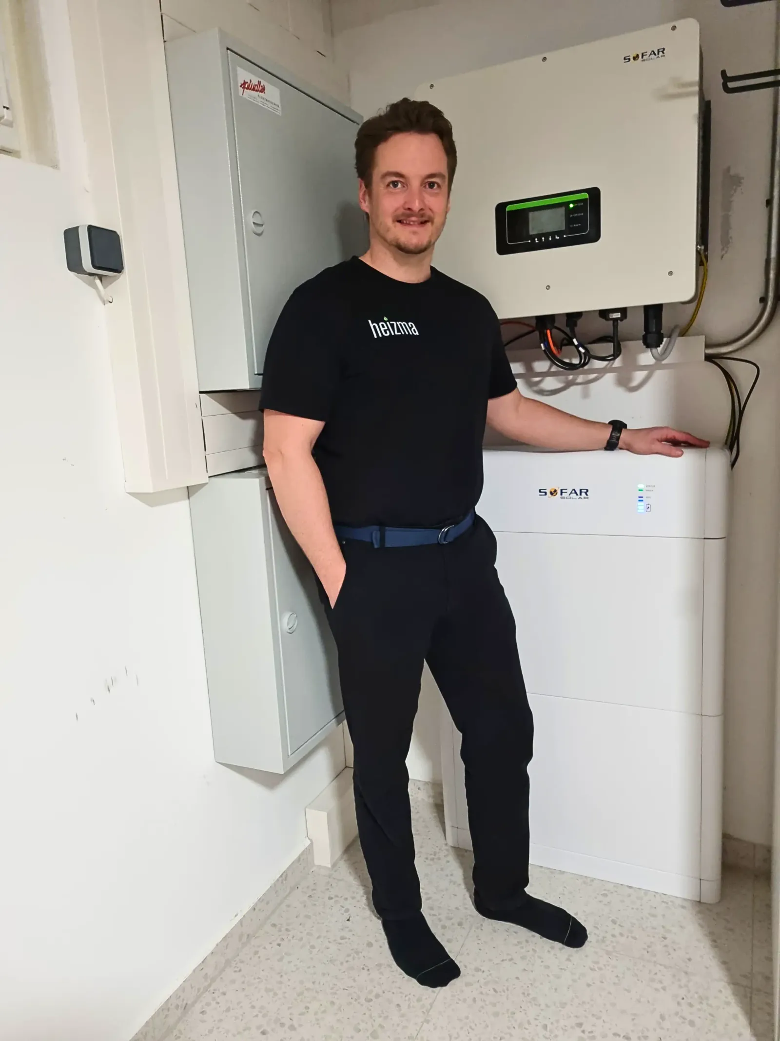 Schnelle Speicher-Installation durch den Heizma-Partnerbetrieb